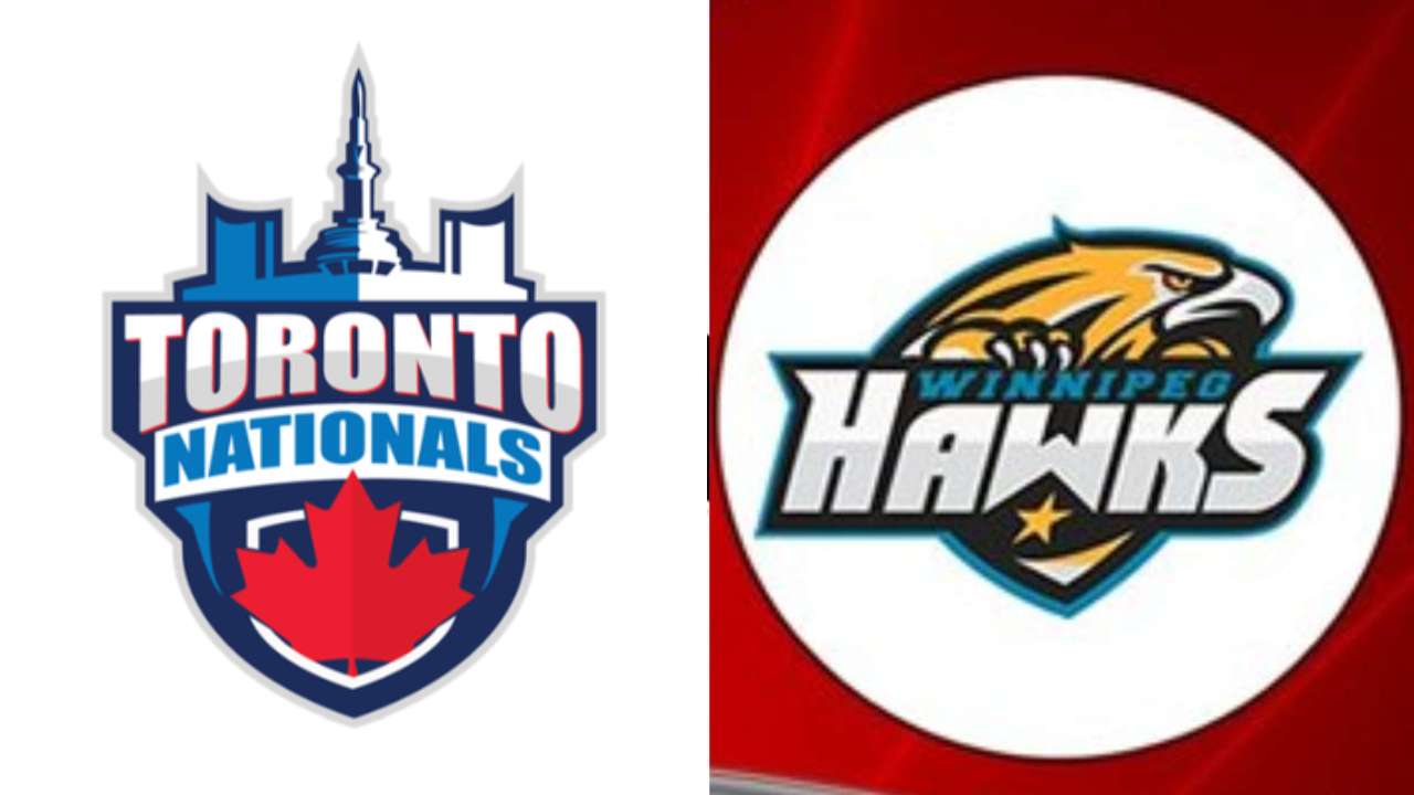 Toronto Nationals vs Winnipeg Hawks