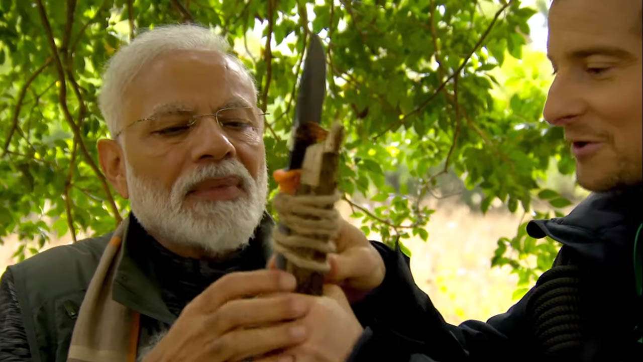 modi man vs wild