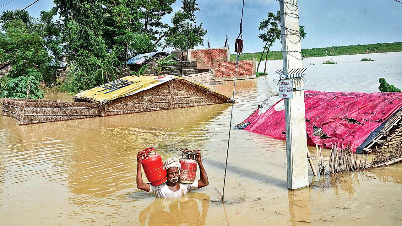 case study of flood in bihar