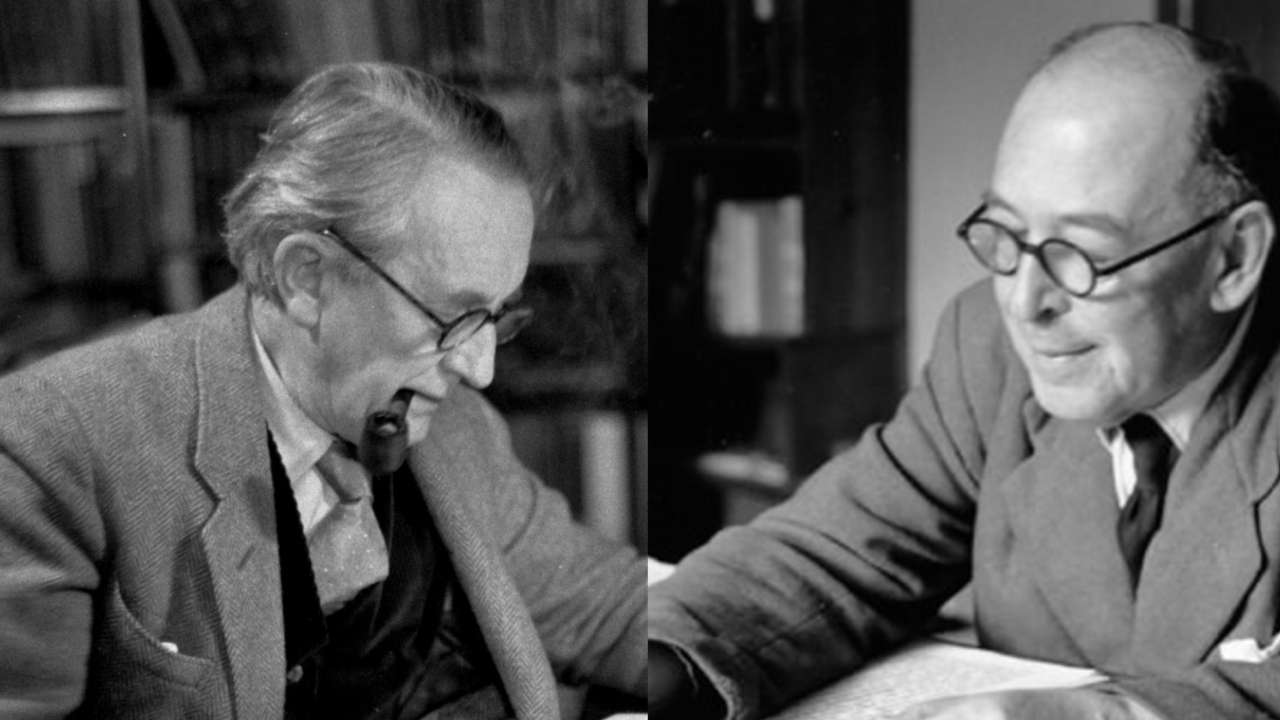 JRR Tolkien and CS Lewis