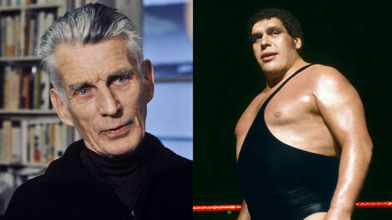 Samuell Beckett and Andre the Giant