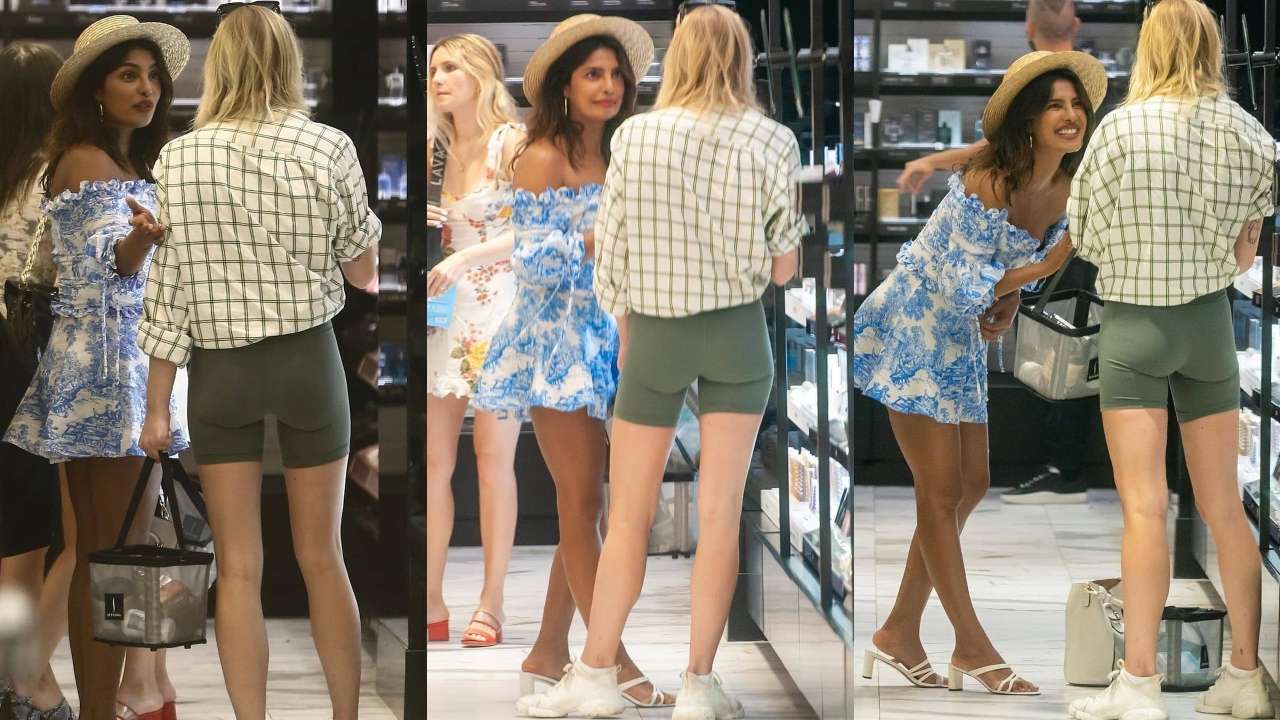 J sisters bonding time! Trendsetter Priyanka Chopra helps Sophie Turner