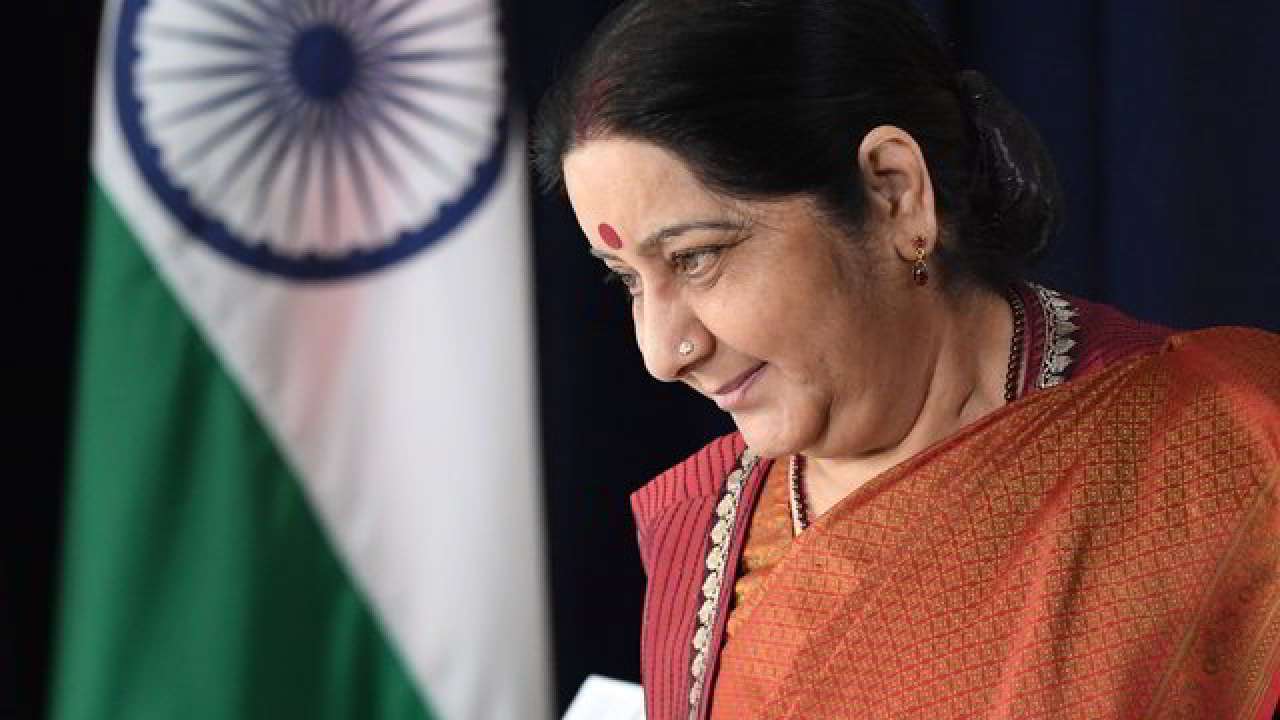 Sushma Swaraj's last tweet