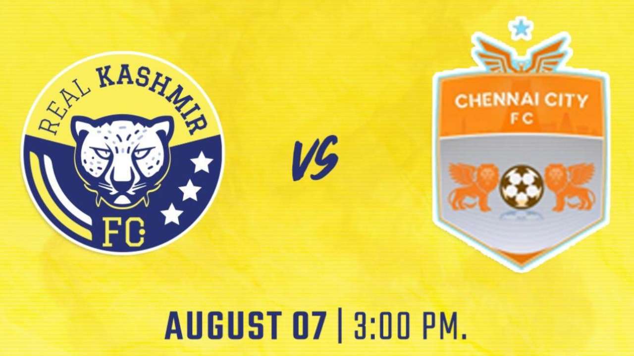Durand Cup, Real Kashmir vs Chennai City Live streaming, teams, time