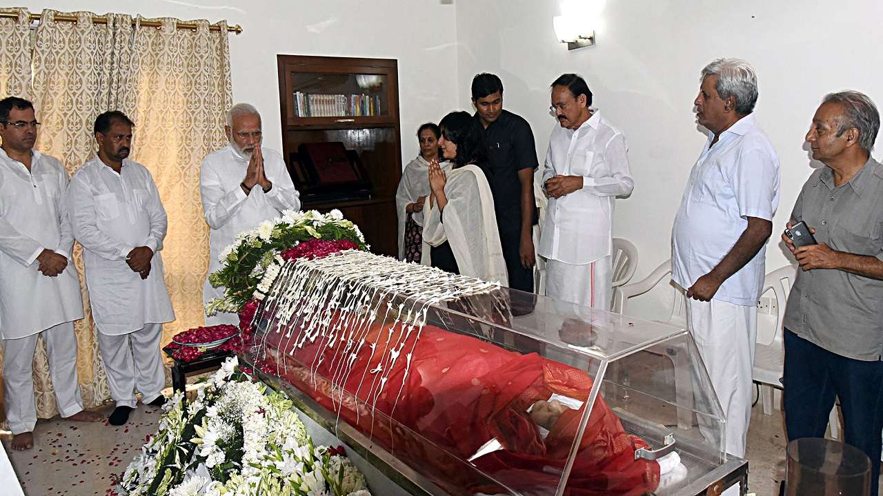Sushma Swaraj passes away