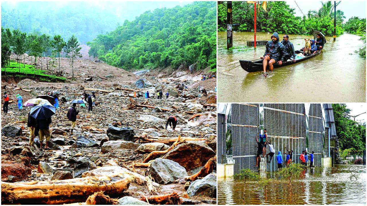 738 Relief Camps For Rain-battered Kerala