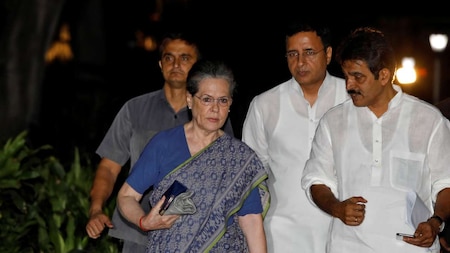 Sonia Gandhi returns