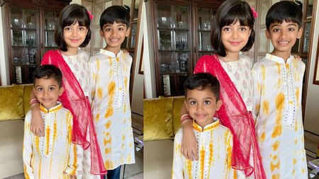 Aaradhya's time with her cousins