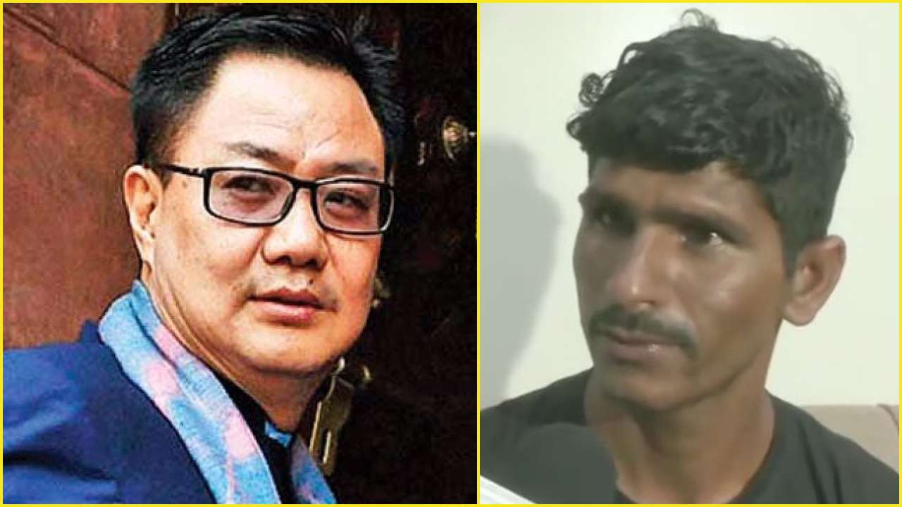 Rameshwar Gurjar and Kiren Rijiju