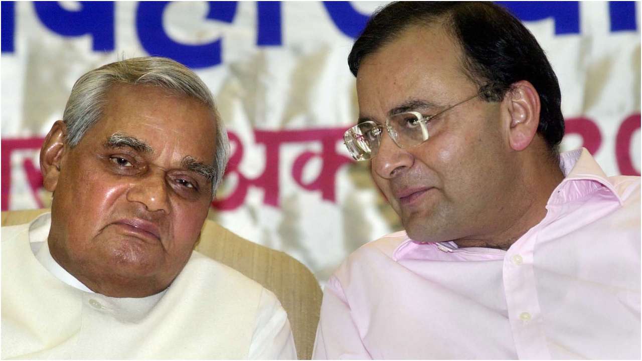 Cabninet posts held by Jaitley during Vajpayee Government