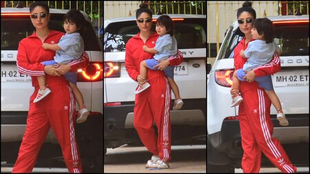 Kareena Kapoor Khan leaving son Taimur Ali Khan at her mother's place