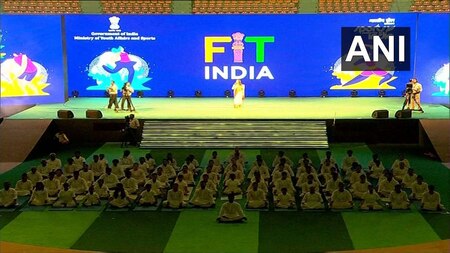 Cultural performances to promote #FitIndiaMovement
