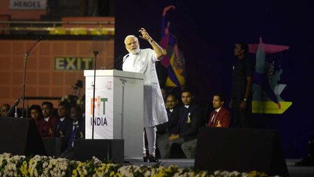 PM Narendra Modi addresses the #FitIndiaMovement launch
