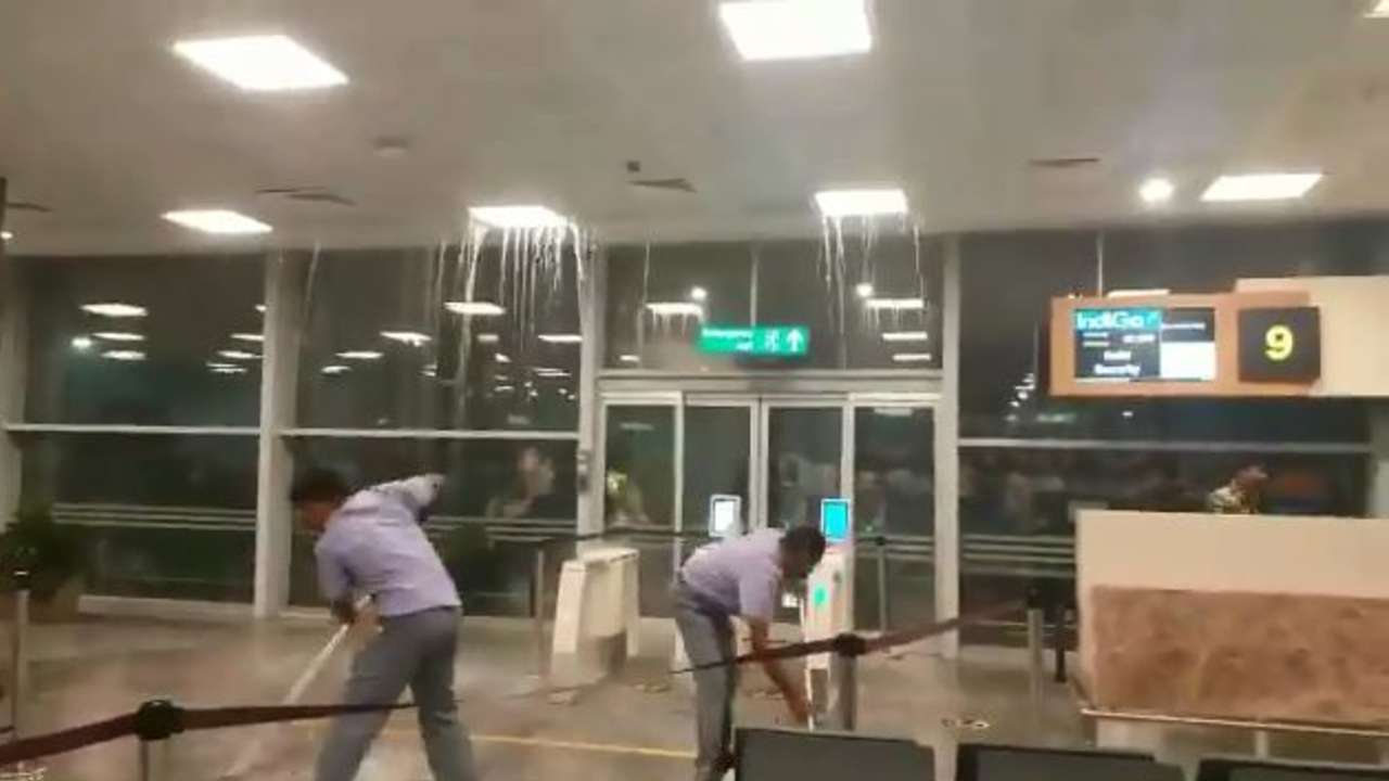 Image result for Why Bengaluru Airport still leaks after heavy rainfall?