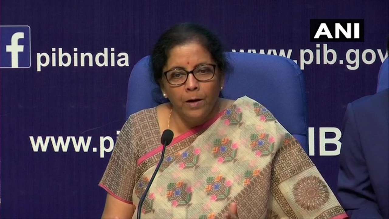 Nirmala Sitharaman announces merger of 10 state-run banks to form 4 mega PSBs; PNB-OBC-UBI to be 2nd-largest after SBI