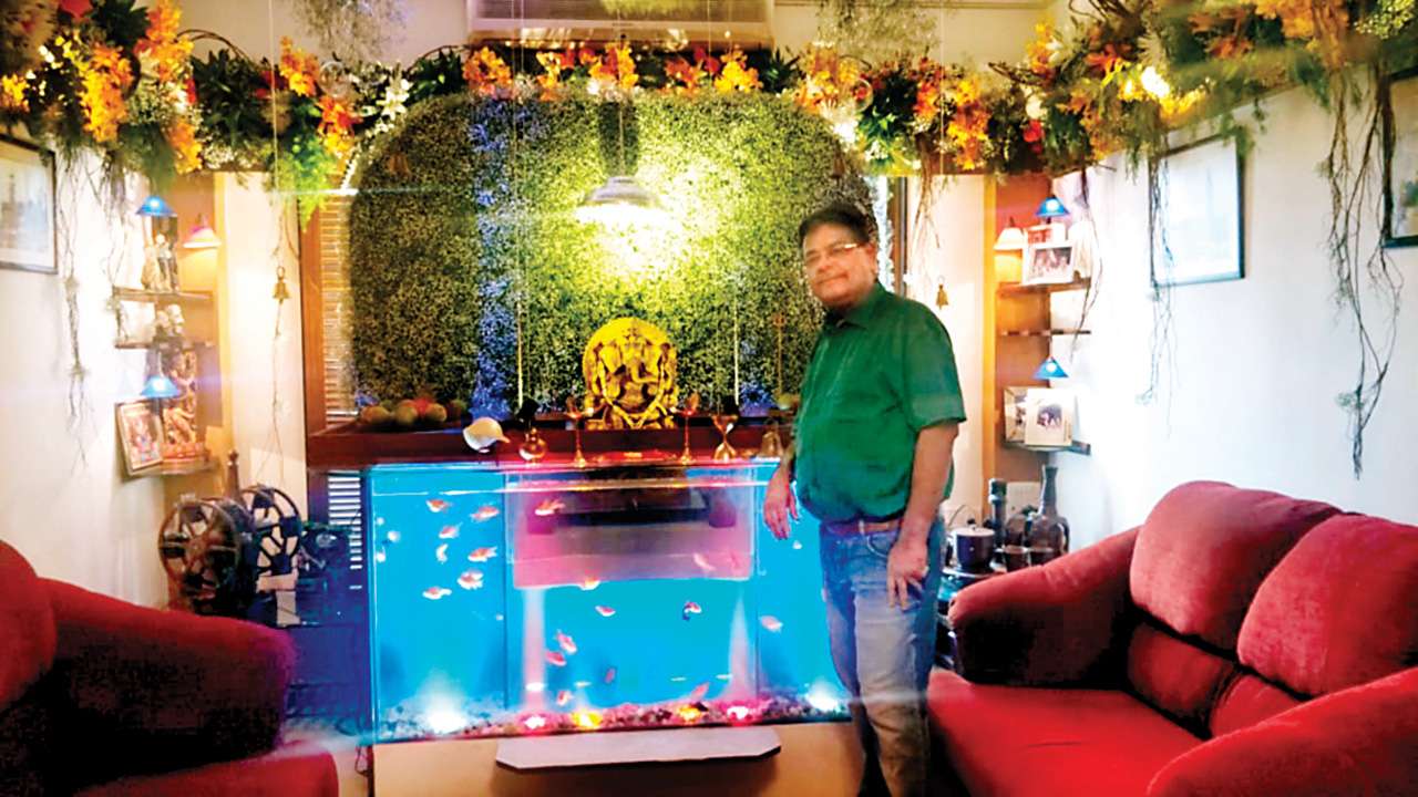 Mumbai: A decor-cum-immersion tank for Lord Ganesha