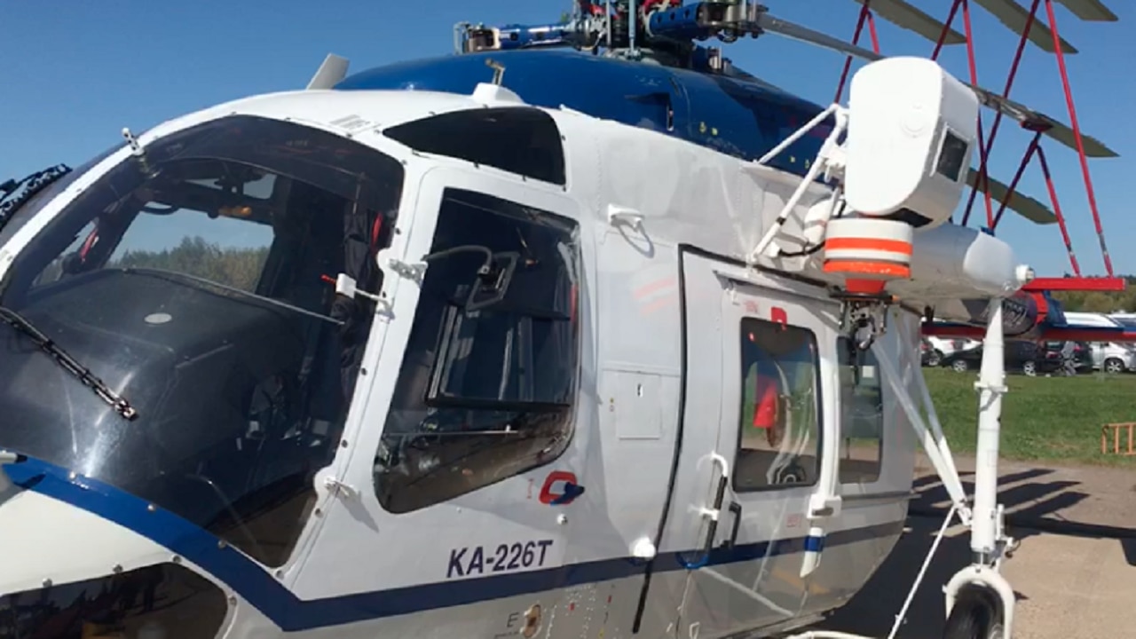 Ka 226T in MAKS Air Show near Moscow