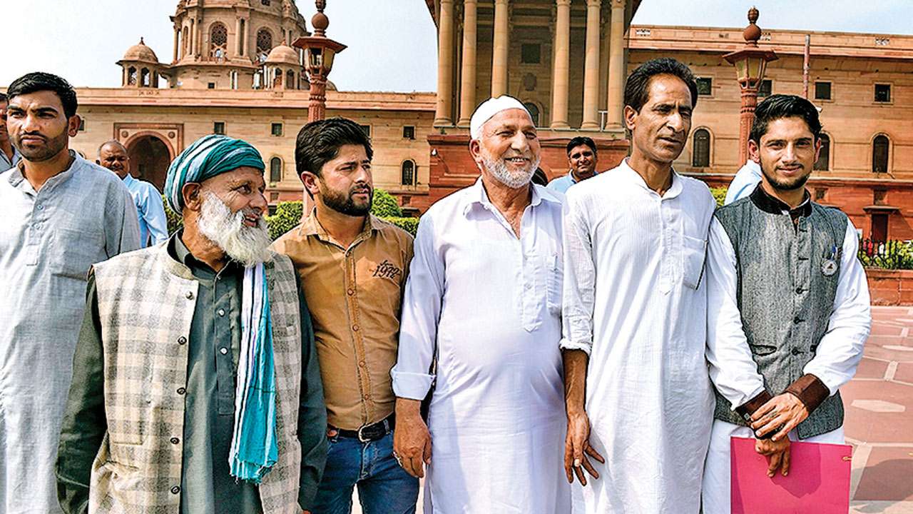 Kashmiri delegation meets Union Home Minister Amit Shah