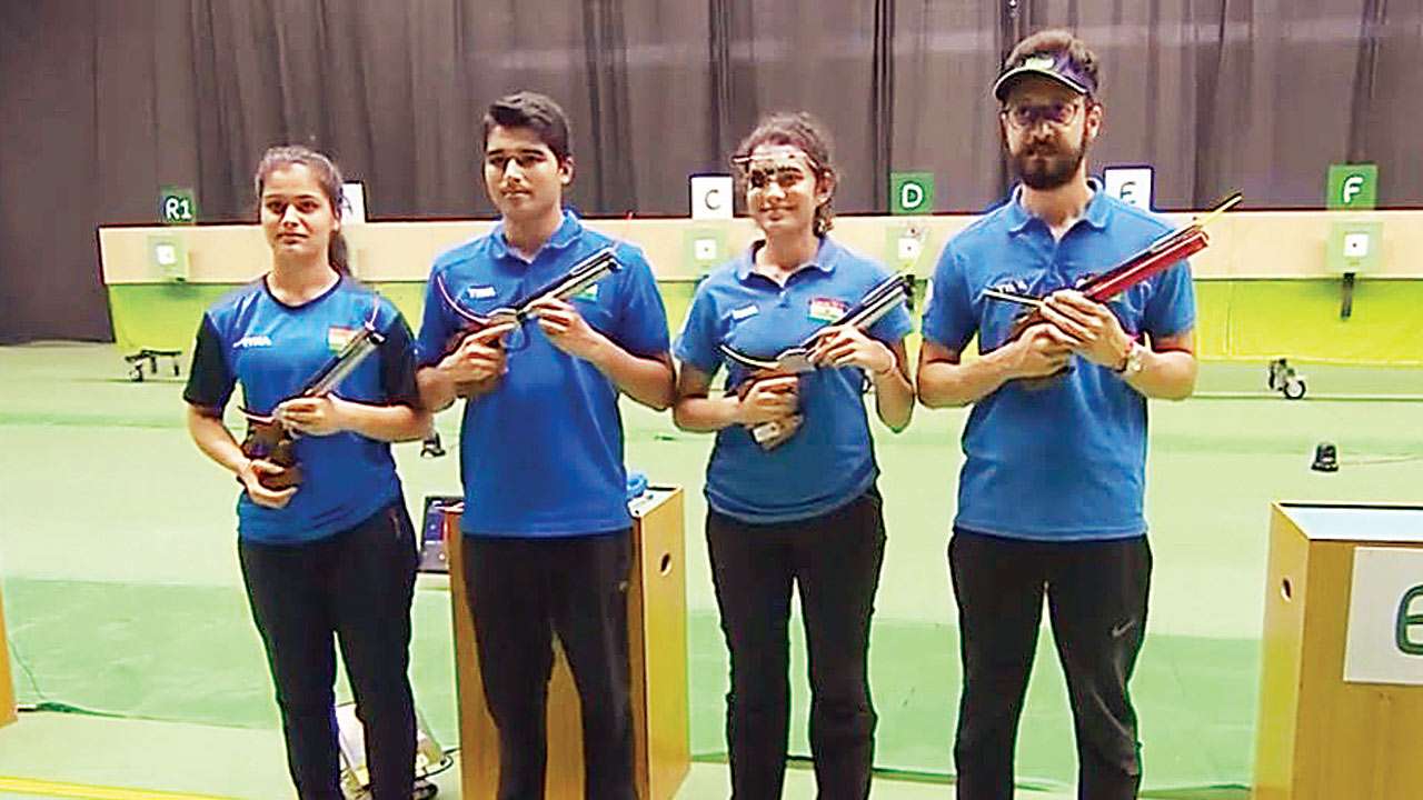 Manu Bhaker and Saurabh Chaudhary