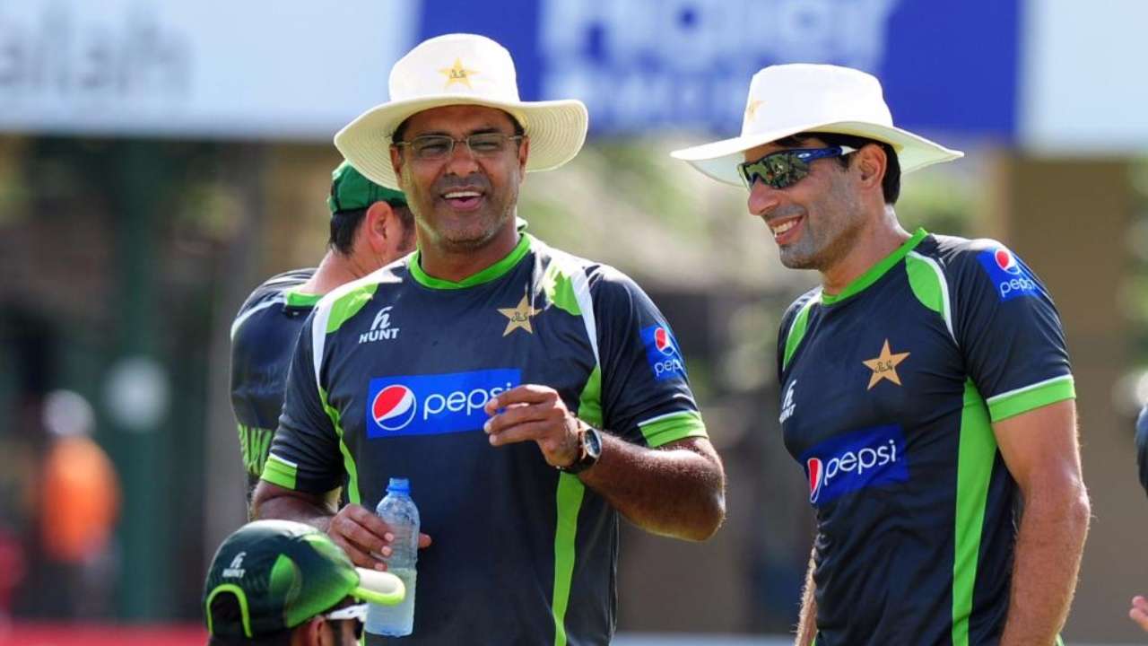 Image result for Misbah-ul-Haq Waqar Younis