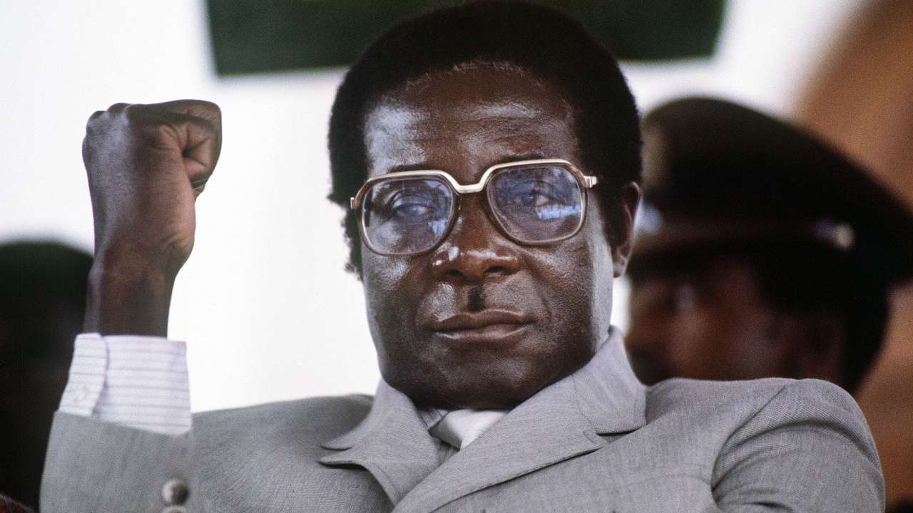 Robert Mugabe in July 1, 1984