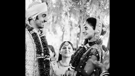 Ranbir Kapoor and Alia Bhatt’s wedding picture!
