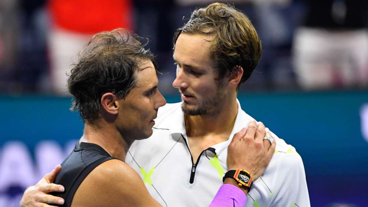 'One of the most emotional nights in my career' Nadal salutes Medvedev