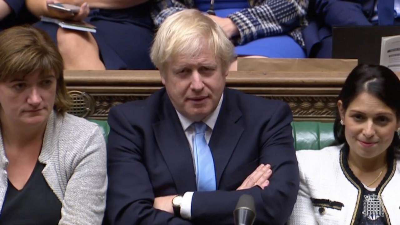 UK PM Boris Johnson