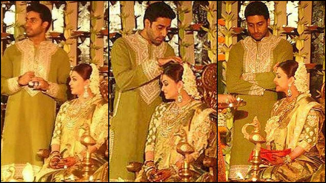 Neeta Lulla On Aishwarya Rai Discussing Her Bridal Outfit During The  Wedding Scene In 'Jodhaa Akbar'