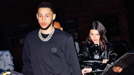 BEN SIMMONS AND KENDALL JENNER
