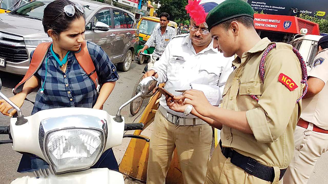 Ahmedabad: E-challan all ready with new fine rates