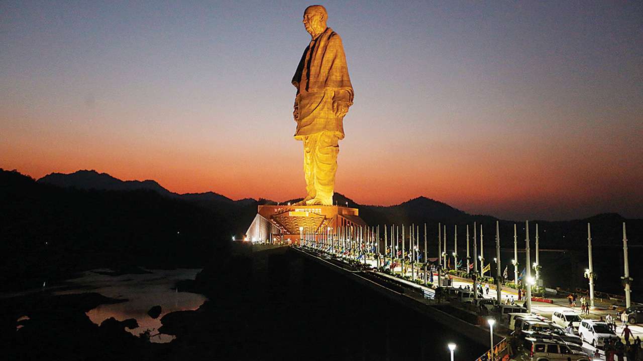 Statue of unity india фото