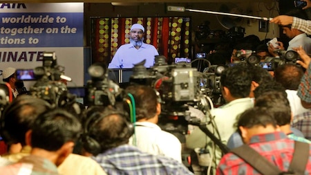 Zakir Naik banned from public speaking in Malaysia