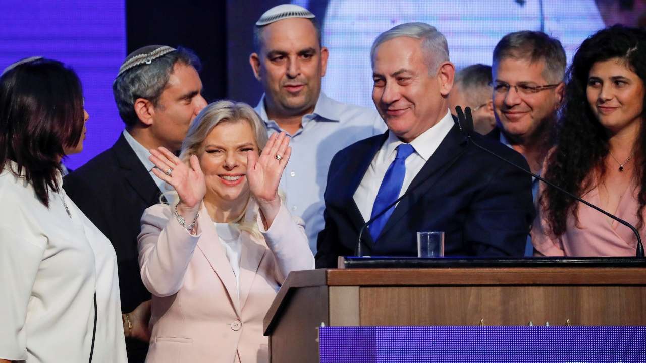 Netanyahu after post-election speech