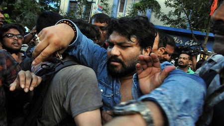 Supriyo had visited Jadavpur University to participate in an ABVP event