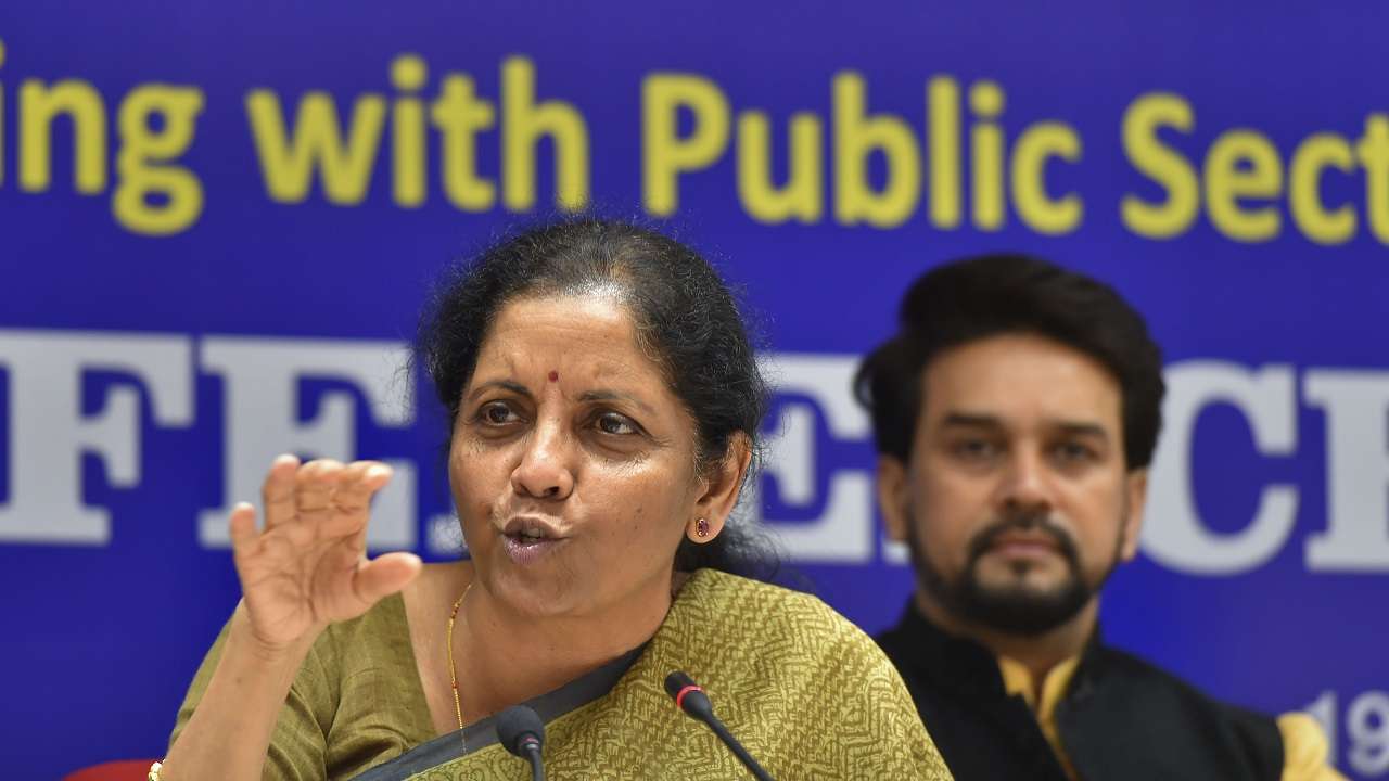 Sitharaman announces Rs 1.45 lakh crore stimulus to revive growth, corporate tax rate cut to 25.17%