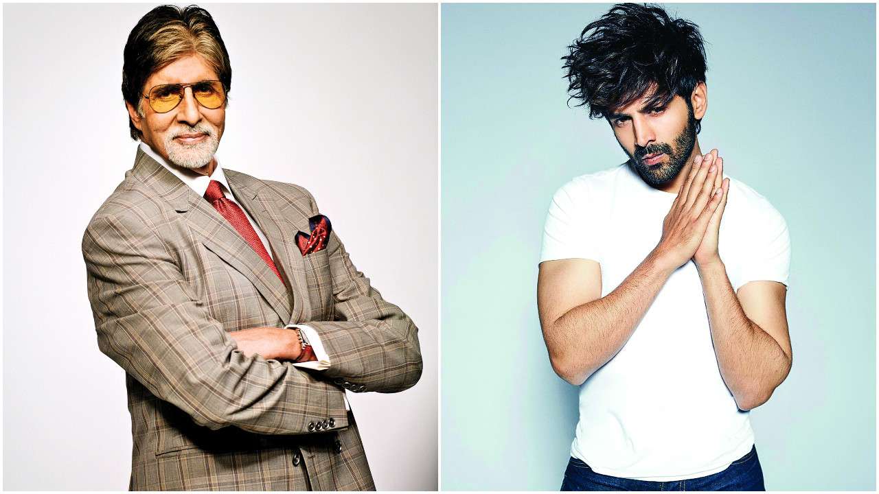 Amitabh Bachchan and Kartik Aaryan