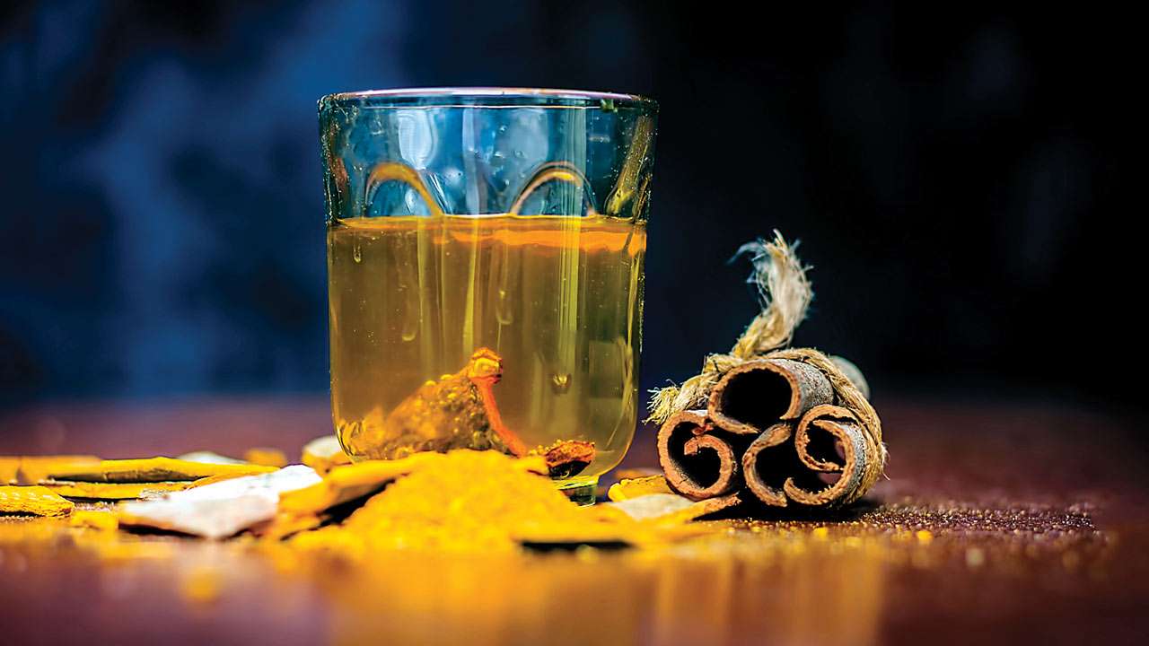 water of cinnamon