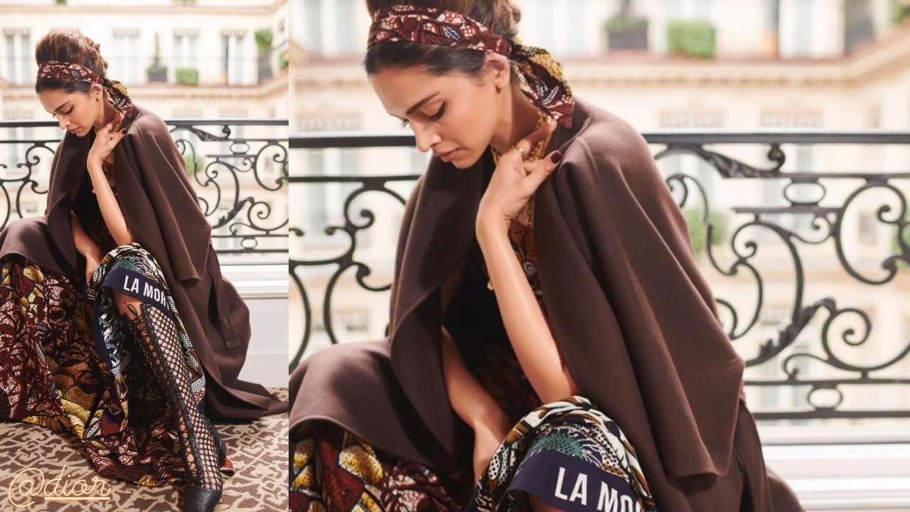 Deepika Padukone wows in a goth-glam look at Paris Fashion Week 2023