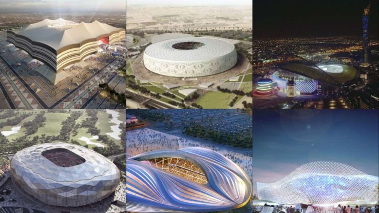 Qatar World Cup Stadiums : 'Football will return': Qatar virtually ...
