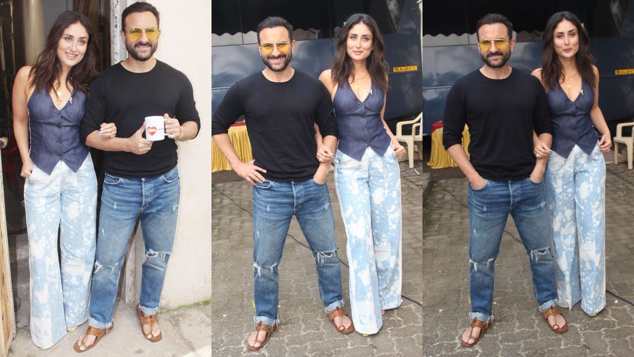 Photos: Kareena Kapoor Khan reboots her radio show and hubby Saif Ali Khan  to inaugurate it