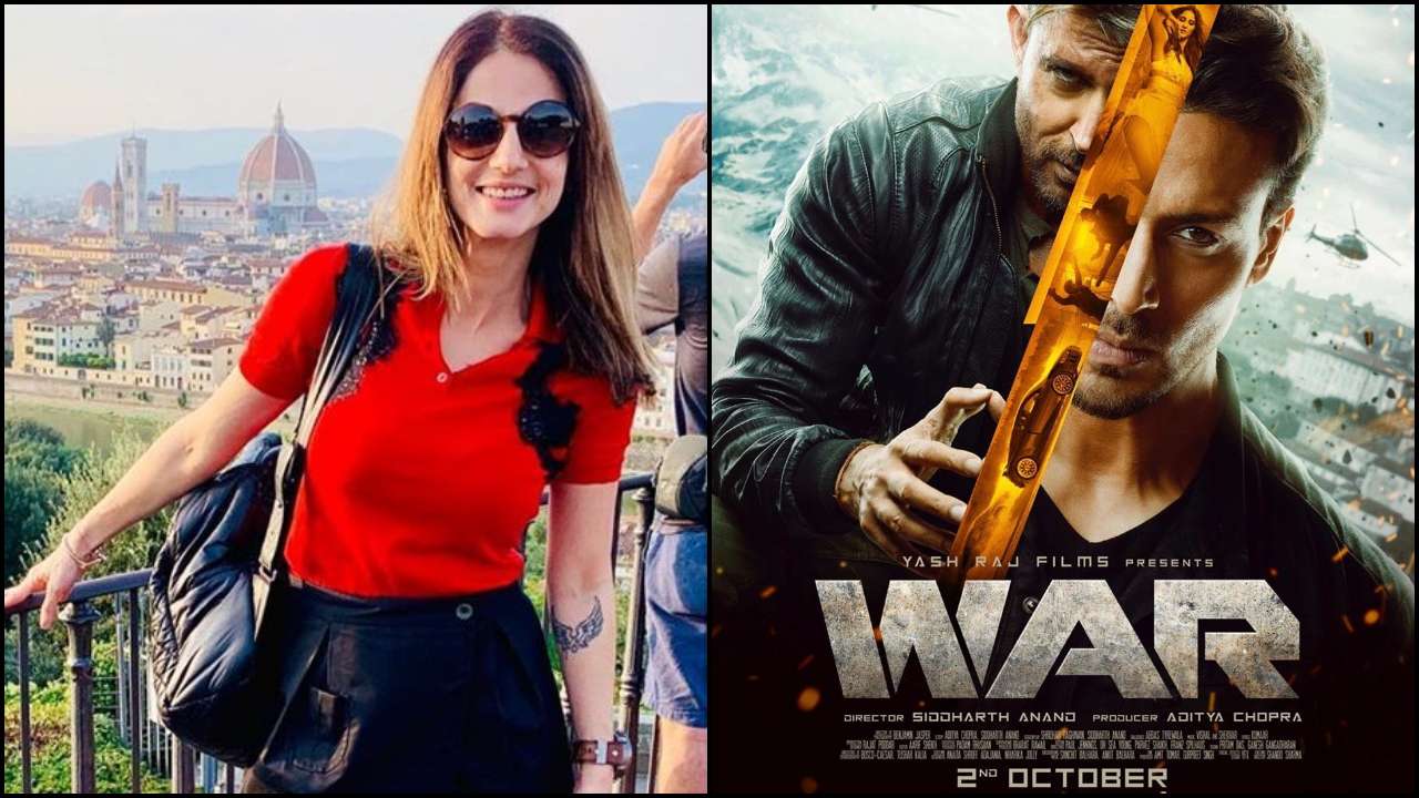 Two Gorgeous Hunks Rewrite The Meaning Of Action Heroes Sussanne Khan Reviews Hrithik Roshan Tiger Shroff S War sussanne khan reviews hrithik roshan