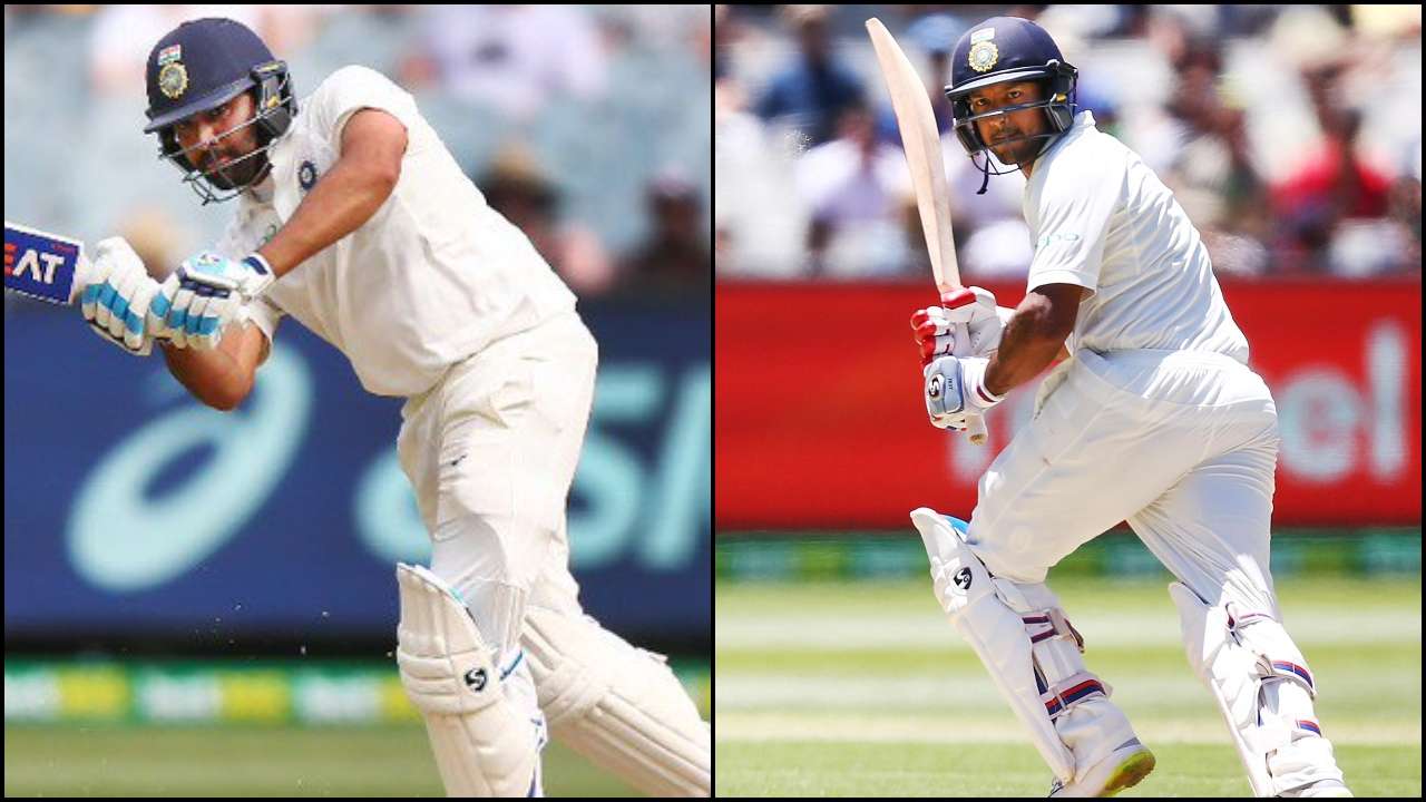 Rohit Sharma and Mayank Agarwal never opened a Test match together