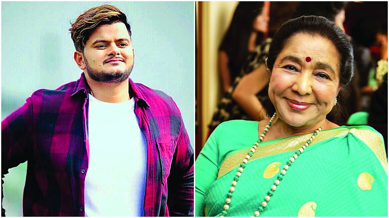 Vishal Mishra and Asha Bhosle