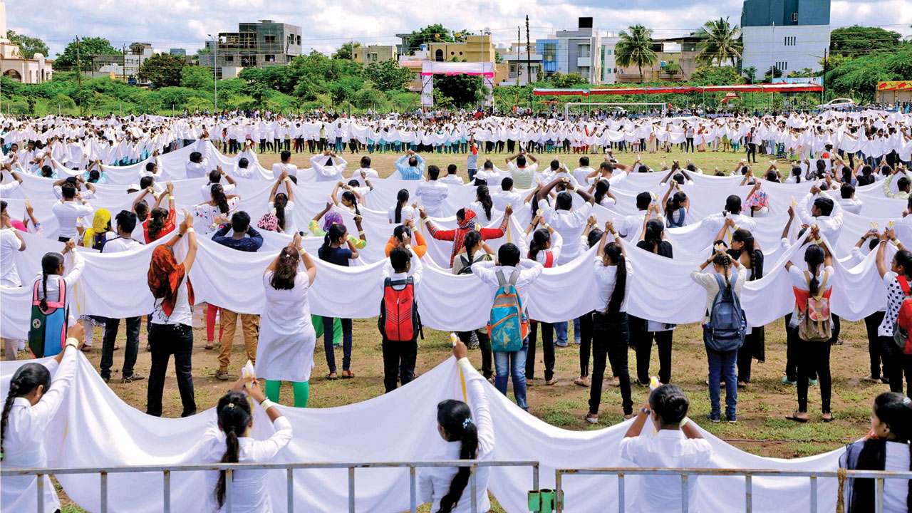 Solapur's Terry Towel event makes it to the world record