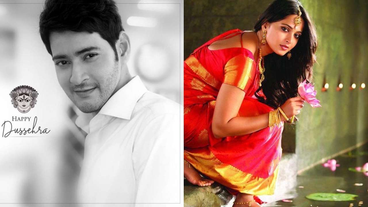 South India Onuska Satte Sex Video - Dussehra 2019: Anushka Shetty, Mahesh Babu and other South Indian  celebrities extend wishes to their fans
