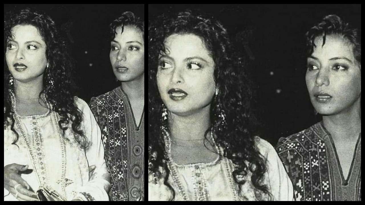 Rekha Heroine Ki Xx Sexy Video - Rekha's 65th birthday special: These unseen pictures of Bollywood's  evergreen beauty will make you nostalgic