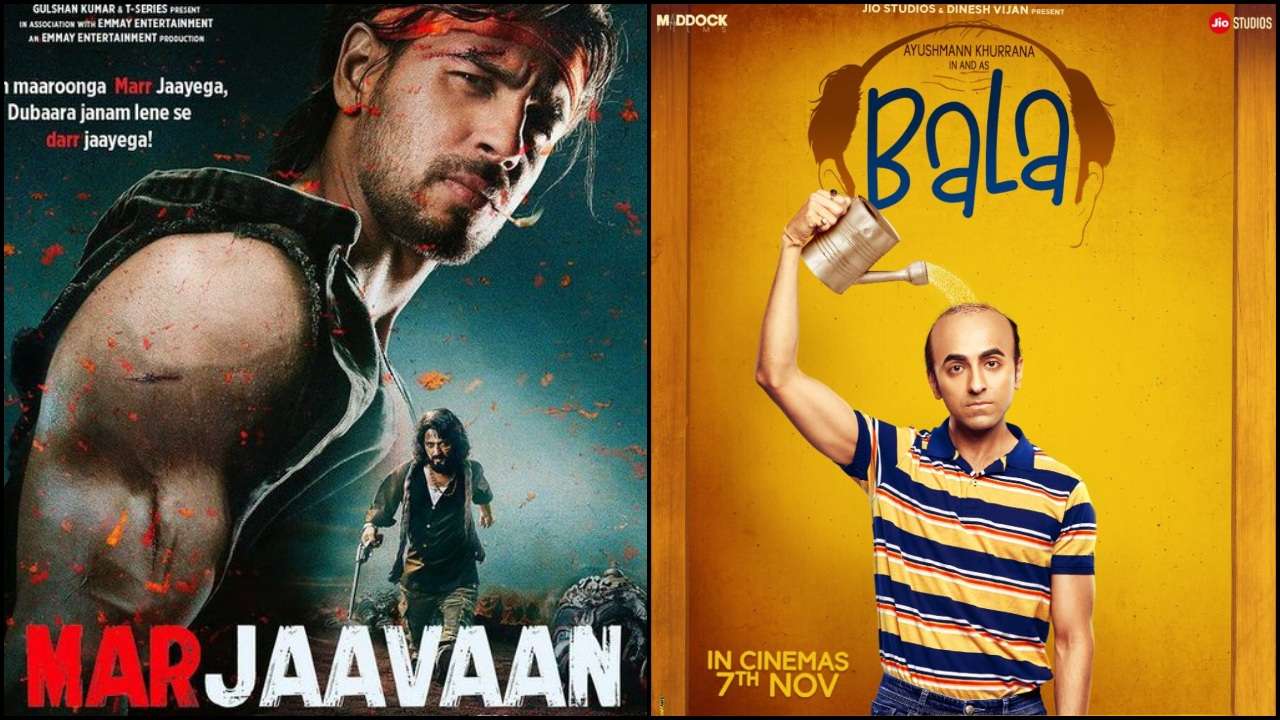 Sidharth Malhotra's 'Marjaavaan' makes way for Ayushmann Khurrana's 'Bala', former will now release on November 15