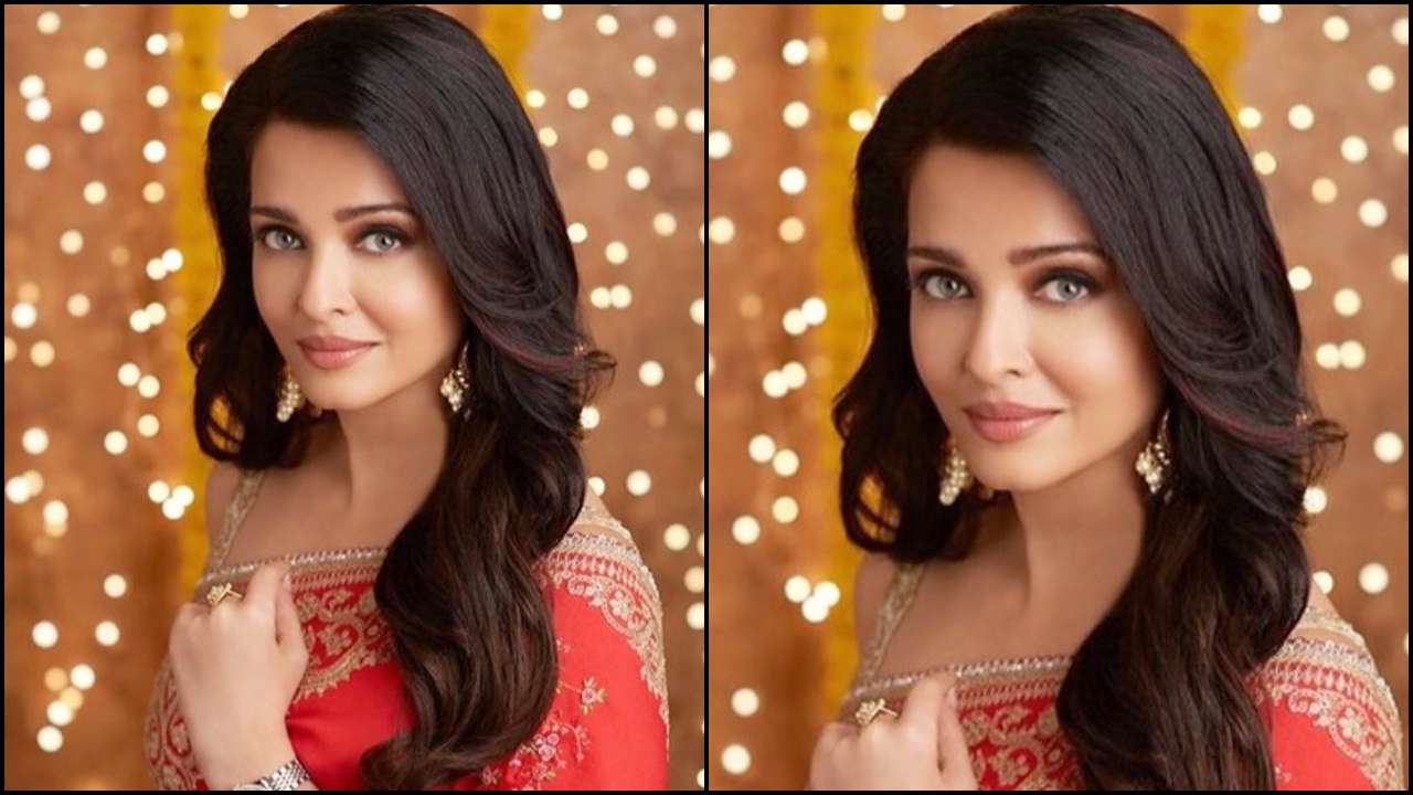 Aishwarya Rai Bachchan's latest photo in red saree is proof that she's a  timeless beauty