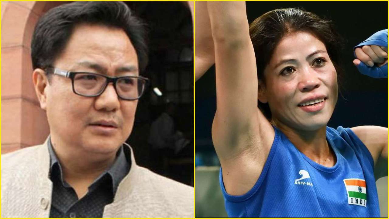 'She assured of a medal again': Kiren Rijiju commended Mary Kom for performance in Boxing Championships